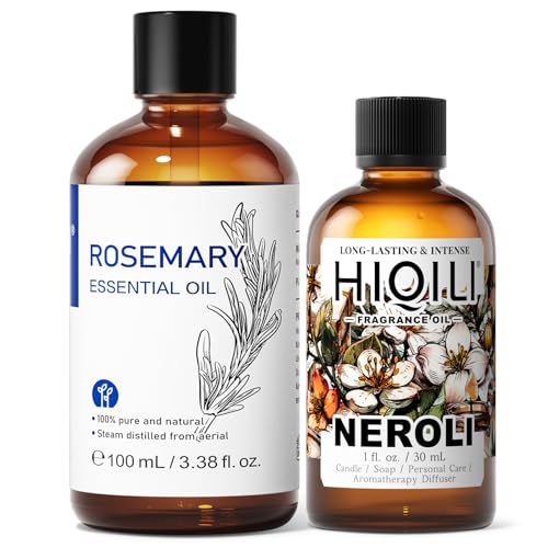 Aceite Esencial Romero 100ML y Fragancia Neroli 30ML