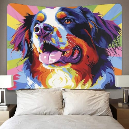 Tenture murale Bouvier Bernois 3D pour les passionnés de chiens - 4