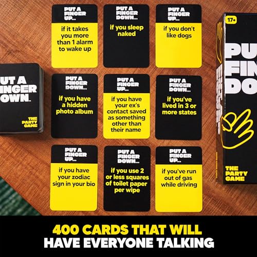 Image of Put A Finger Down Party Card Game for Groups and Game Night
