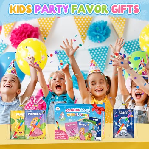 50% Off ZMLM 24-Pack Easter Coloring Books with Crayons