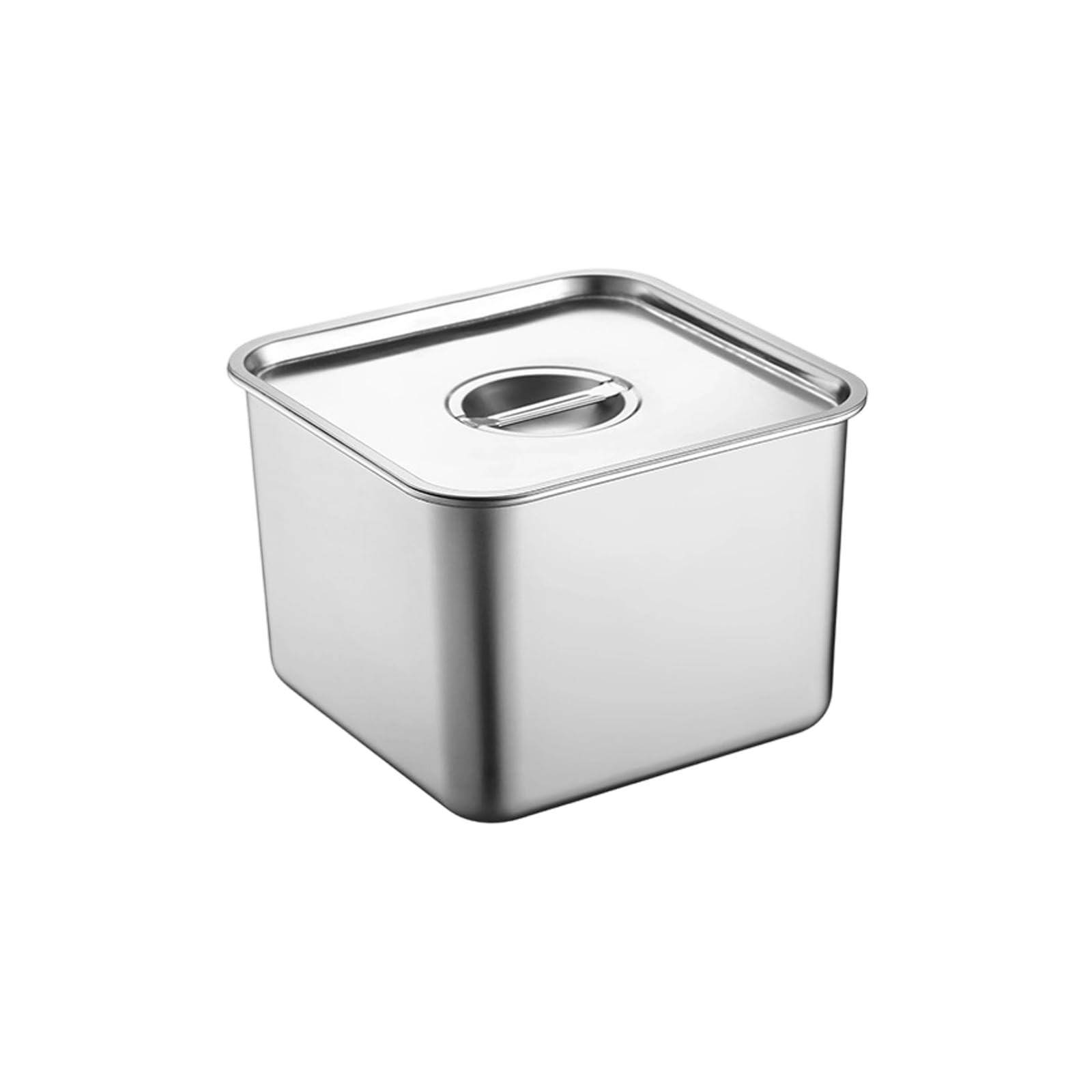 Sanitary Metal Spice Storage Solution Square Condiment Container Jar for Organized Pantry and Cooking Space Kitchen Condiment Organizer