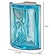 VITROLAND 019782 Glasblock Aquamarin