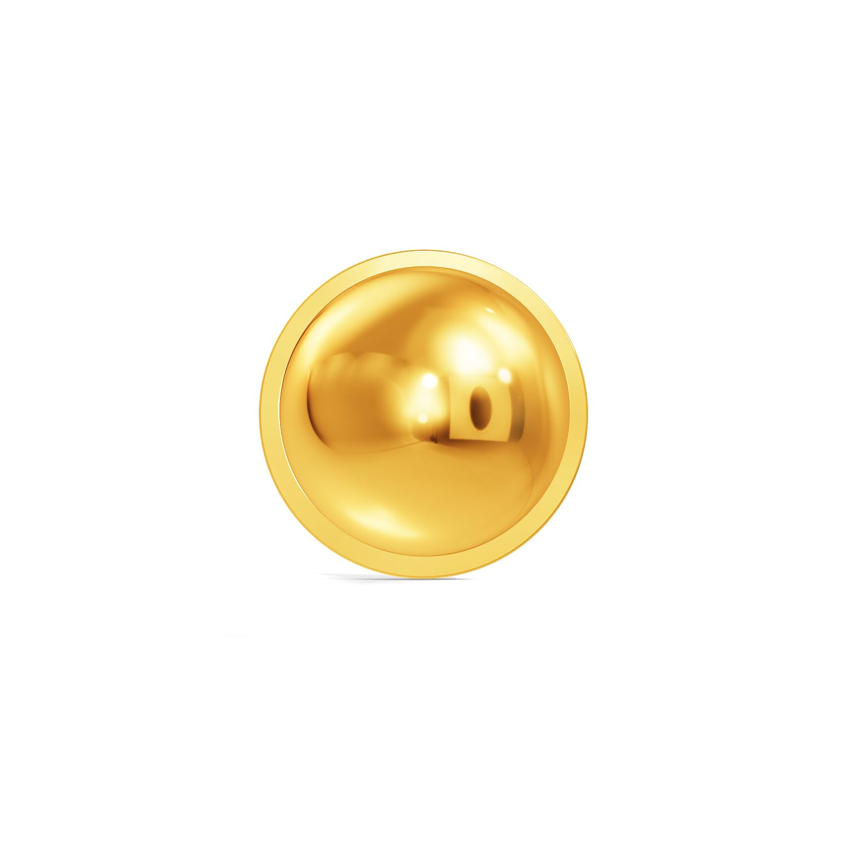 22 kt (916) Circular Gold Nosepin