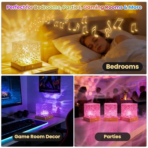 Karlstruyn Northern Aurora Light Projector, 2026 New Model 16 Color Touch Magical Northern Dreamscape Lights, Dynamic Ripple Effect Night Lights with Remote for Bedroom Kids Teens Gifts — view 4