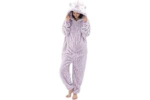 Enchanting Unicorn Silhouette: Plush Sherpa Pajamas for Ultimate Comfort