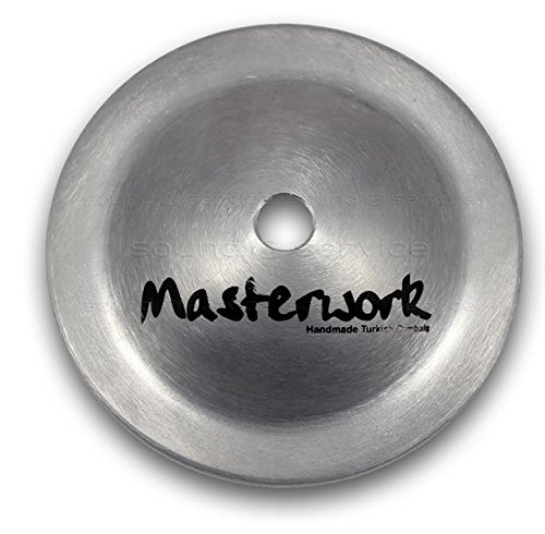 Masterwork Bell Aluminium Natural 5'' cloche artisanale en aluminium brossé