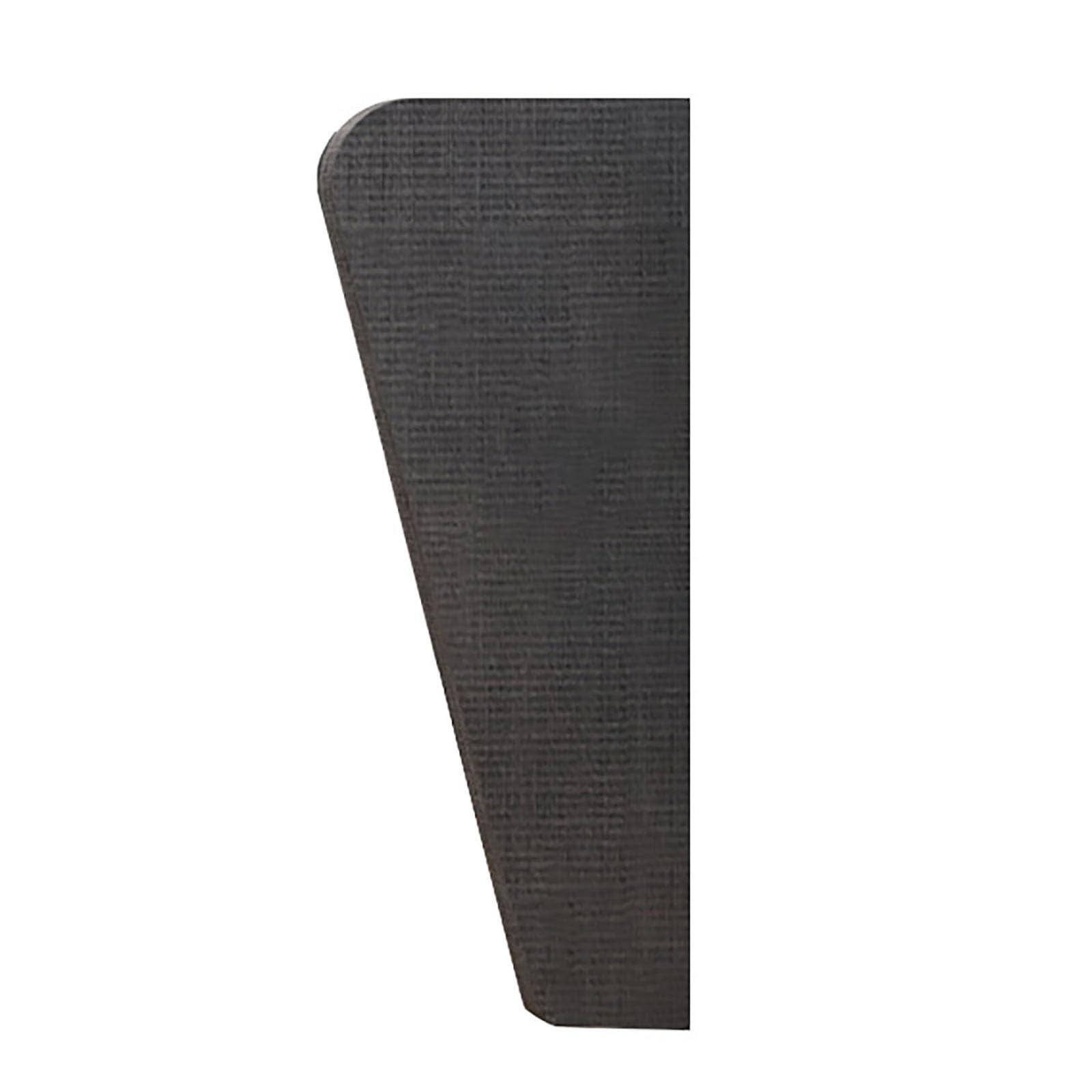 Mampara de baño para urinario de pared gris divisor comercial impermeable 90cm
