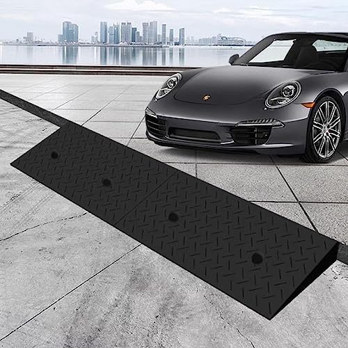 Rampas de acera portátiles para automóviles que evitan roces en bajos y llantas 6
