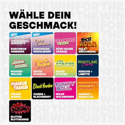 FTWIN® Nutrition Gaming Booster | Reflex, Focus, Energy, Endurance | 40 Servings | Vegan | Für Gamer und E-Sportler | Perfekt für lange und intensive Gaming-Sessions (320 g, Citro Circus)