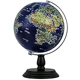 Globen für Kinder, beleuchtete Weltkugel-Lampe, geografische Globen mit LED-Licht, Desktop-Weltkugel, Entdeckung, pädagogische Weltkugeln für Kinder, Geografie-Lernspielzeug