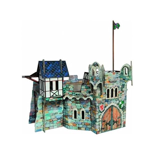 PUZZLE 3D"KIT MODELLO MEDIEVALE TORRE ROTONDA". 14220 INTELLIGENTE