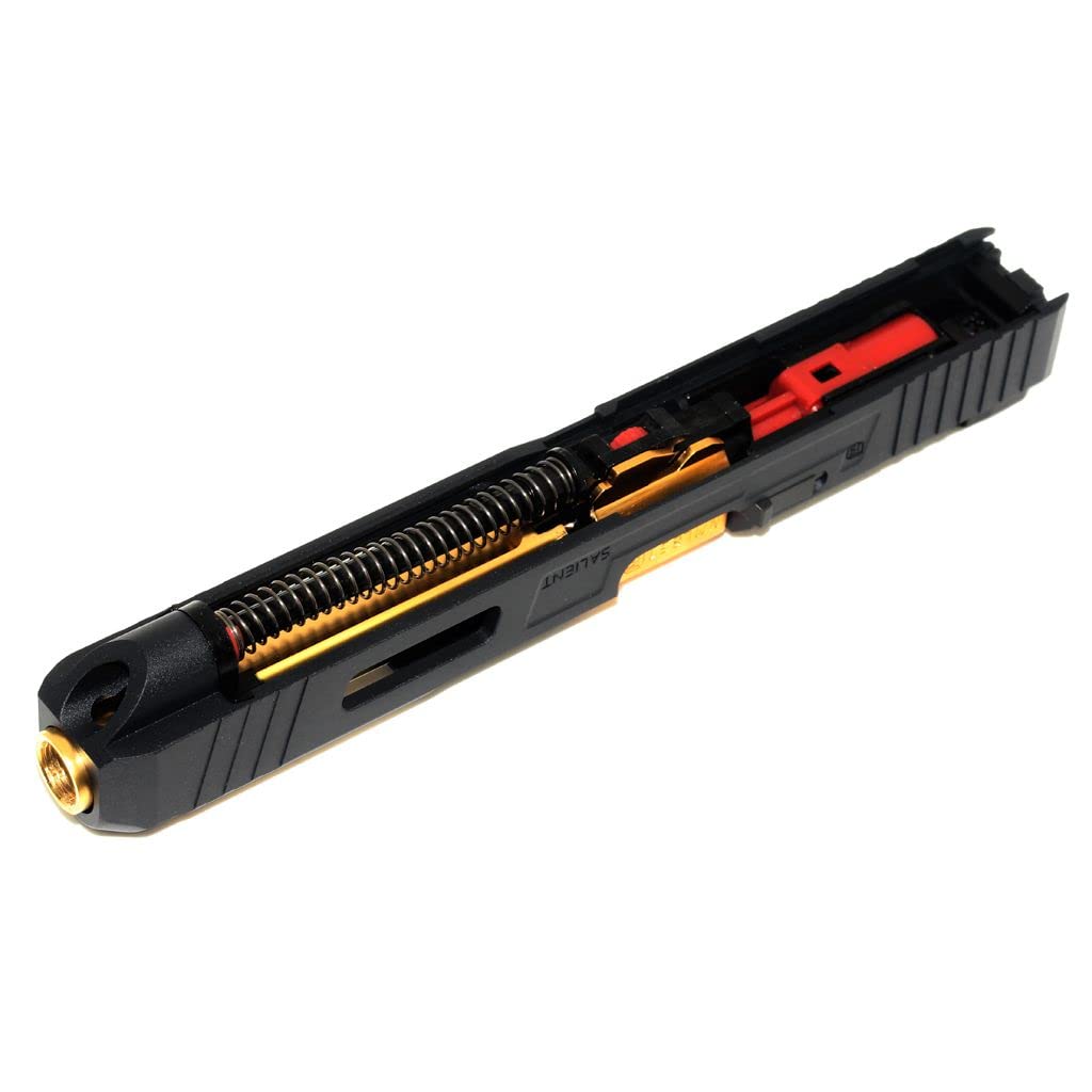 Airsoft Partie EMG Licensed SAI™ Tier One Competition Ensemble Complet de glissières de Baril d'or kit supérieur pour AW WE EMG BLU G17 G34 GBB Pistolet