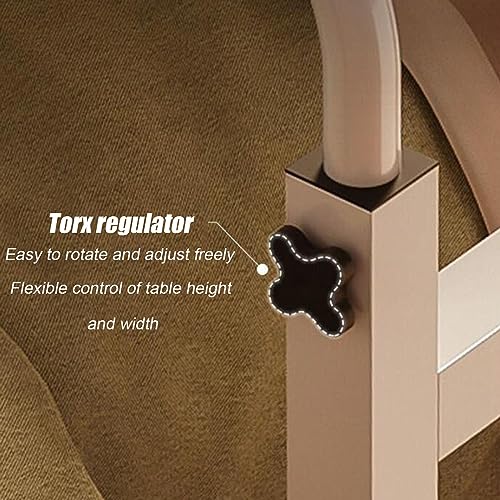 Table ordinateur portable réglable hauteur mobile extensible bureau maison - 7