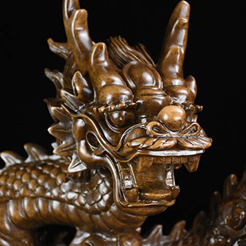 Décoration de Table Statue Feng Shui Dragon pour Harmoniser le Salon