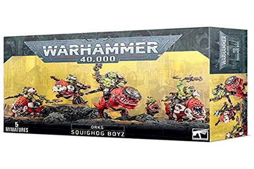 Facile da usare Games Workshop - Warhammer 40.000 - Orks: Squighog Boyz