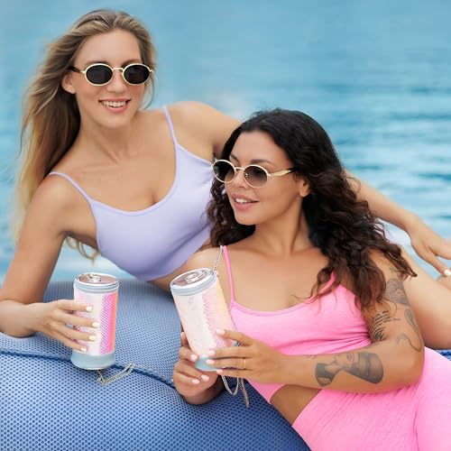 Image of IFLASH Trendy Oval Sunglasses for Women, Stylish Sun Glasses with UV400 Protection, Fashion Accessories Gift