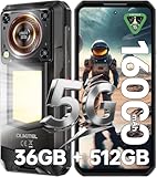 Oukitel WP56 Smartphone Rugged 5G, 36 GB + 512 GB, bater�a de 16000 mAh, pantalla de 6,8 pulgadas FHD+ 120 Hz, c�mara de 108 MP, Android 15