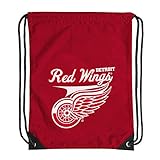 Cinch closure Northwest Officially Licensed NHL Detroit Red Wings Team Spirit Backsack, 18.5\