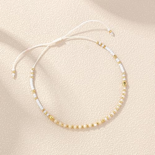 KELITCH Bohemian Crystal Bracelets Miyuki Beaded Friendship Bracelets for Women Handmade Jewelry2