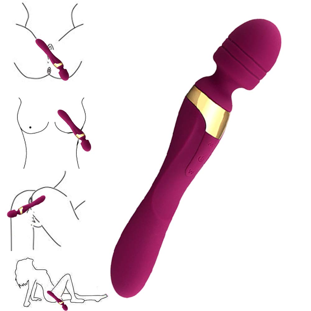 Palo de masaje de silicona de mano, vibrador de camuflaje de ...