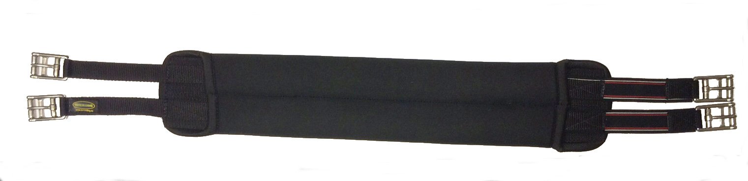 Euroriding Elast. Neoprengurt schwarz