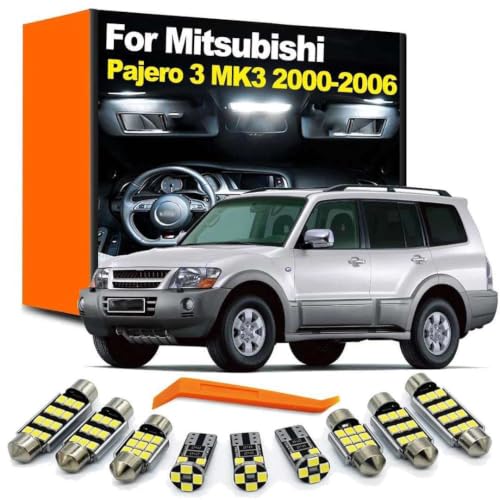 Luces LED de techo de alta visibilidad para habitáculo de Mitsubishi Pajero Montero Shogun 3