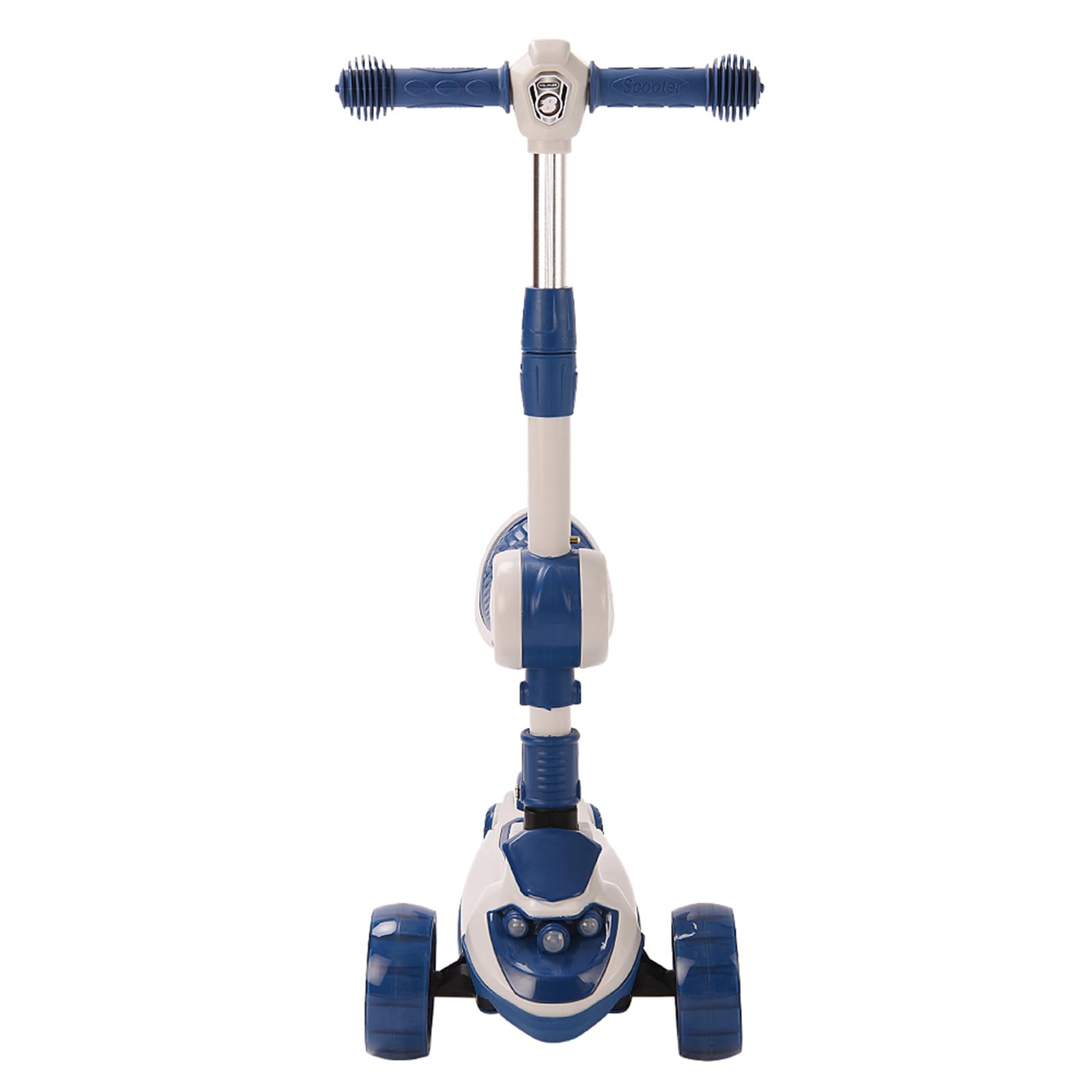 Homewell - Patinete infantil ajustable, patinete de tres ruedas con ruedas luminosas