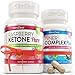 Price comparison product image Raspberry Ketone Weight Loss Pills That Work Fast for Keto Diet w/Natural Cleanse Duo - Raspberry Ketones Max Strength - Supports Metabolism, Appetite Control & Energy Levels - Formulated in The UK