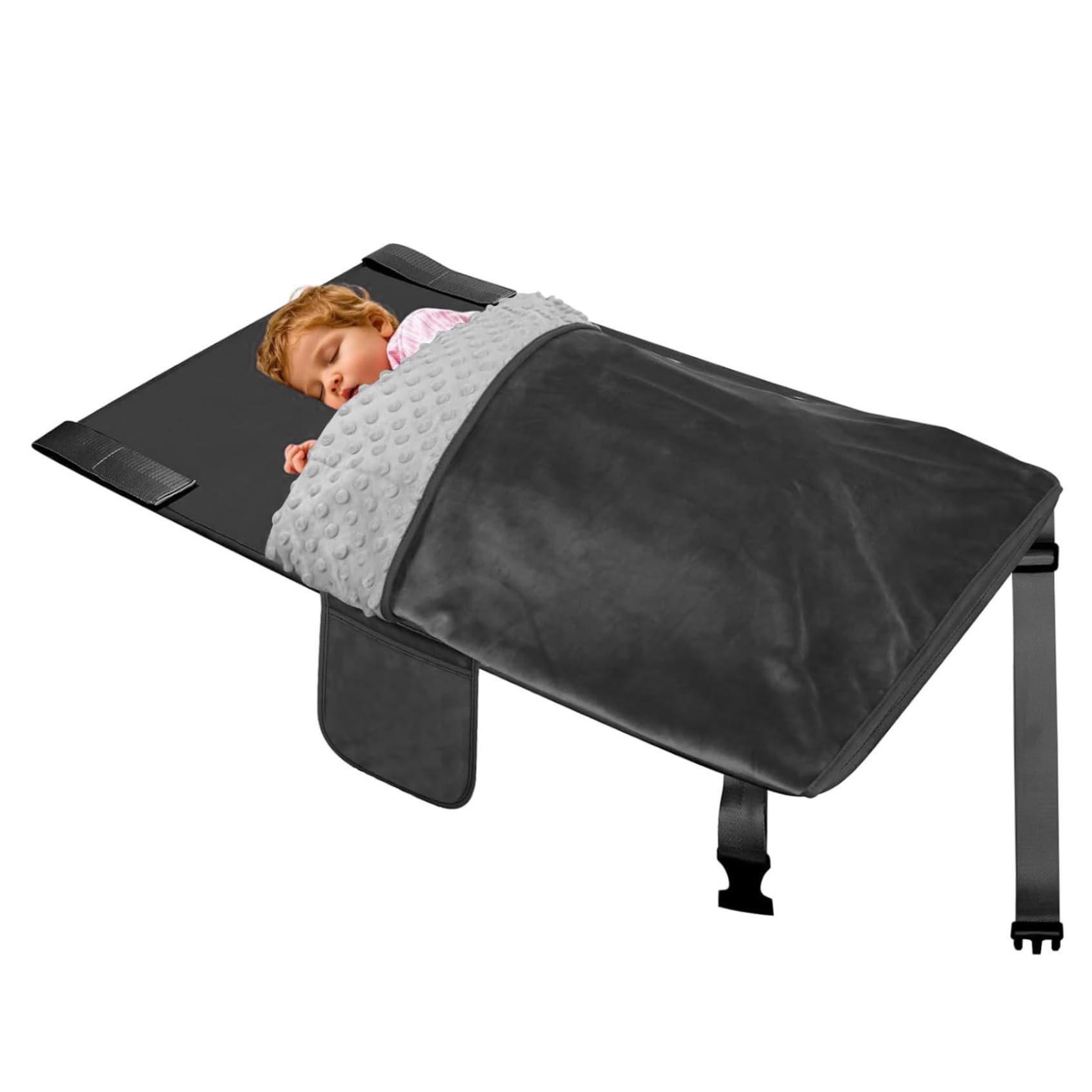 Extension de siège d'avion enfant pour en finir avec la fatigue des petits en voyage portable