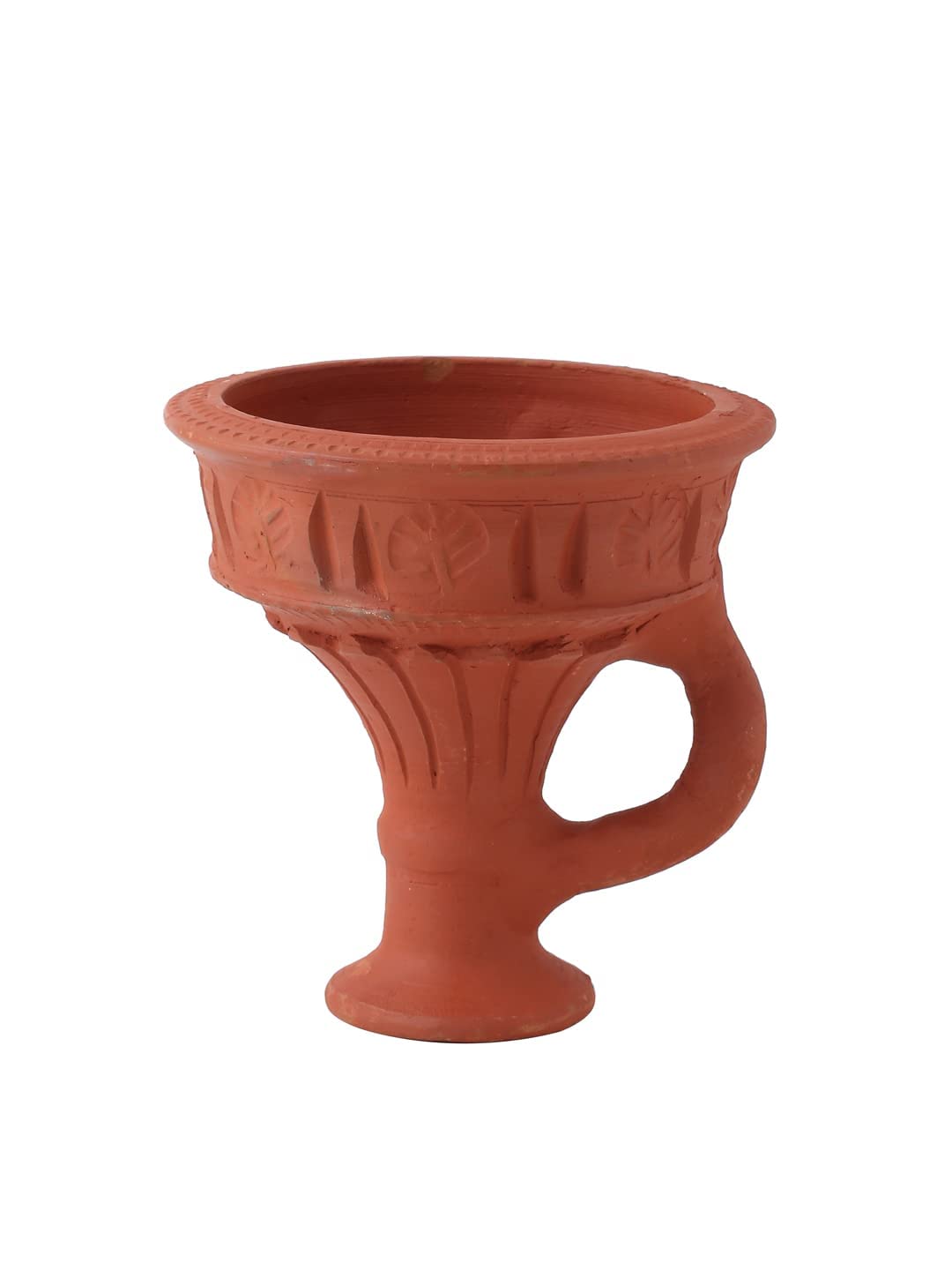 DECORIVA™ Burner (Desi Dhoop Dani/धूपदानी) with Natural Herbs Material (प्राकृतिक धूप) Dhuni Powder/Bhakhoor/Ayurvedic Air Fumigation for Meditation, Fragrance, and Religious Use