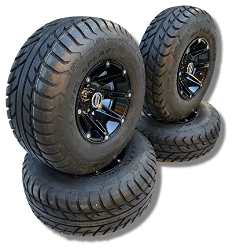  MXSTORE Set completo di pneumatici per ATV Moose Utility 387X con Maxxis Spearz TGB Target Blade