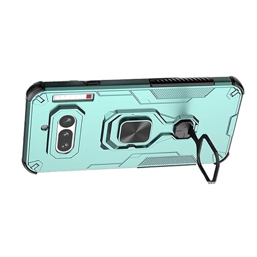 LUNBER-ARMOR�EFor Nothing Phone (4a) Pro�P�[�X 4a Pro �J�o�[ ��̌^�����O�t�� �X�^���h�@�\ 2�d�\�� �ϏՌ� For �i�b�V���O�t�H��4a TPU �X�}�z�P�[�X(�O���[��)