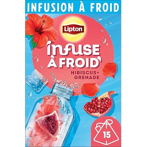 Infusion à froid Hibiscus Grenade Lipton Cover