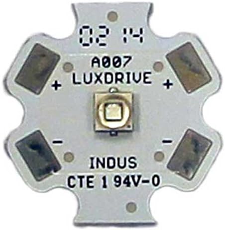 Cree Xlamp XP-E2 Royal-Blue LED Light Star Pack of 2
