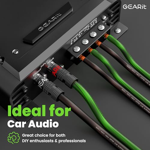 image for GEARit Pro Series 12AWG Speaker Wire, 12 Gauge Speaker Wire Cable (100