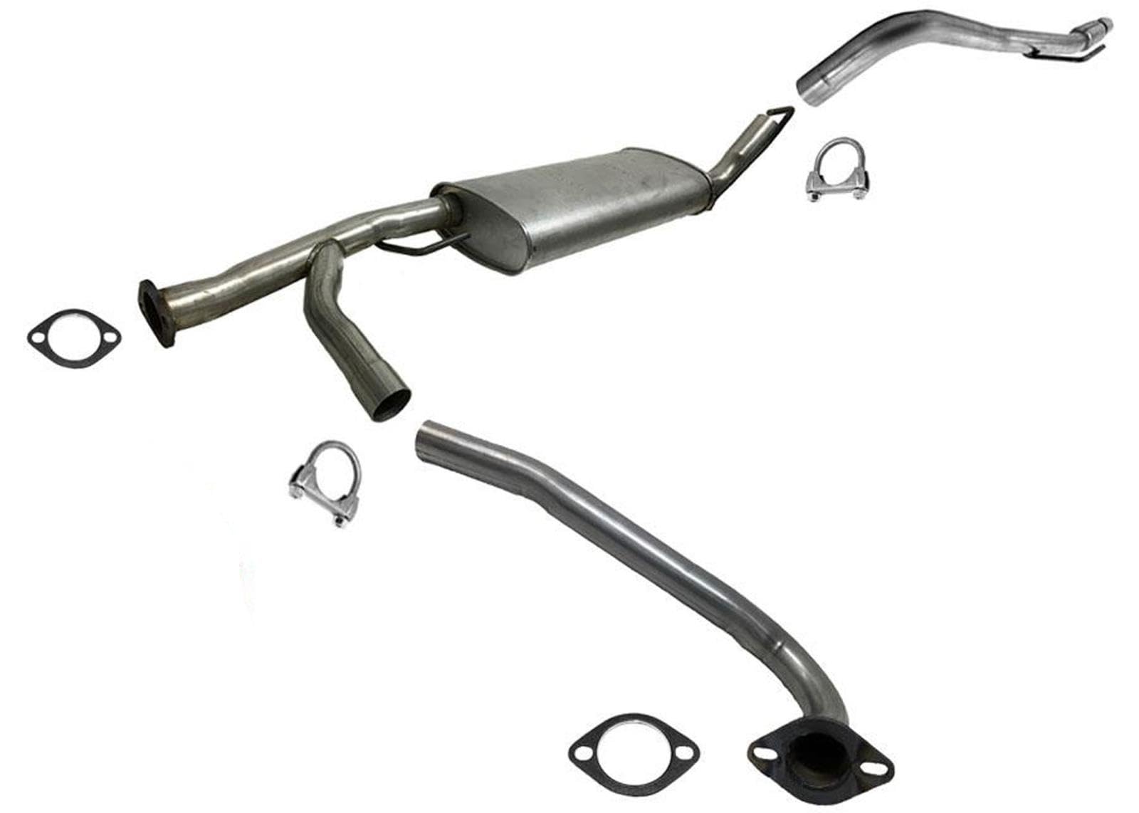 Amazon.com: Center & Rear Muffler Pipe and Gasket Exhaust System