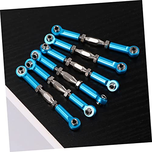 6Pcs Aluminum Turnbuckle Rod Linkage for Hsp Racing Hpi Truck Buggy Upgrade Parts Blue Machining Easy Installation miniatura 4