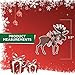 Fun Express Die Cut Moose and Deer Christmas Ornaments | 2-Pack | Great for Christmas Parties, Holiday Celebrations, and Special Occasions