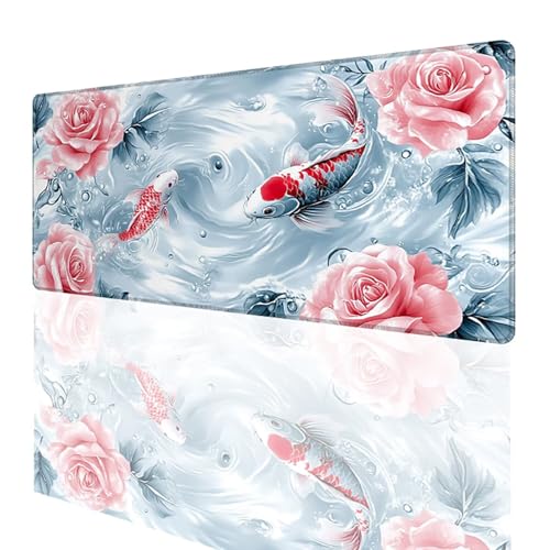Tapis de souris gaming XXL 1000x500mm résout le manque d'espace et les bords effilochés