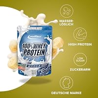 IronMaxx 100% Whey Protein Pulver - Banane Joghurt 500g Beutel | zuckerreduziertes, wasserlösliches Eiweißpulver aus Molkenprotein | viele verschiedene Geschmacksrichtungen – Ansicht 2