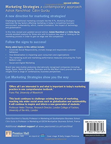 Marketing Strategies: A Contemporary Approach