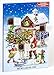 Vermont Christmas Company Ready Reindeer Chocolate Advent Calendar - 24 Milk Chocolate Christmas Treats - Advent Countdown Calendar