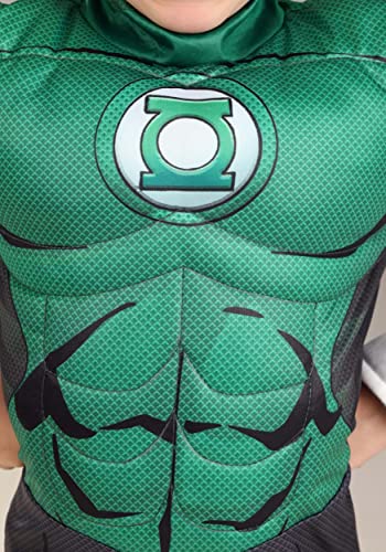 Disfraz Deluxe Linterna Verde para niño pequeño miniatura 2