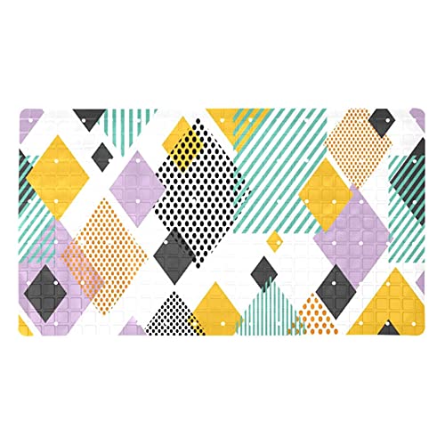 Tapis antidérapant pour baignoire avec ventouses drainage 40x70