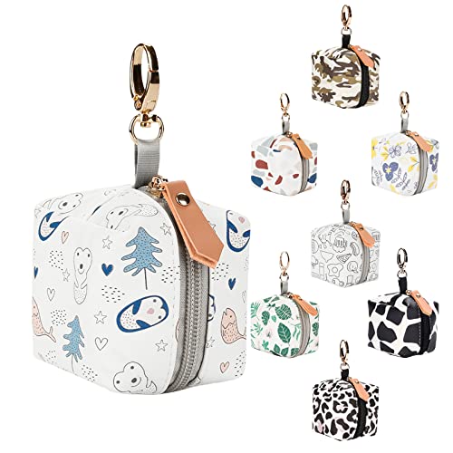 Pacifier Case Bag - Pacifier Holder With Clip For Diaper Bag Stroller Purse, Holds 2 Pacifiers Outdoor Travel #TOP6