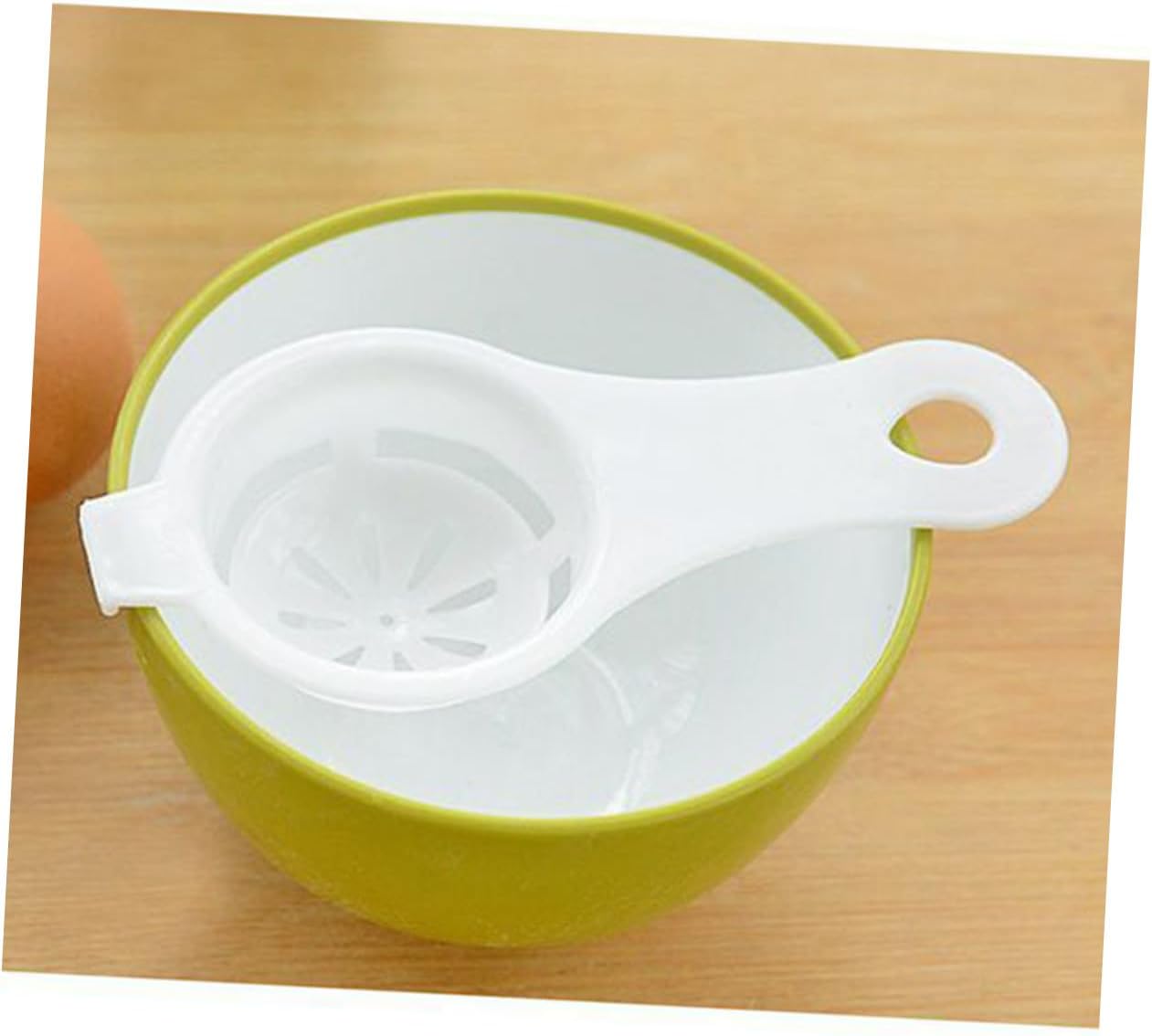 2 Pcs Plastic Egg Separator Tool for Yolk and White Cooking