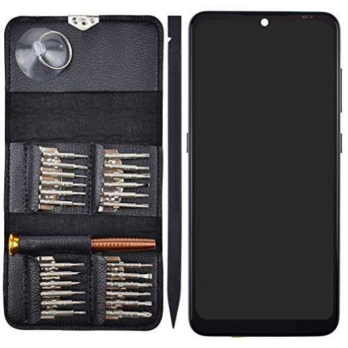 Image of LCD Screen Touch Digitizer Glass with Screen Frame Replacement for Nokia 7.2 TA-1193 TA-1178 TA-1196 TA-1181 TA-1200 TA-1198 TA-1201 TA-1187 Charcoal Black