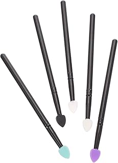 VICASKY 5pcs Eyeshadow Makeup Brushes White S...