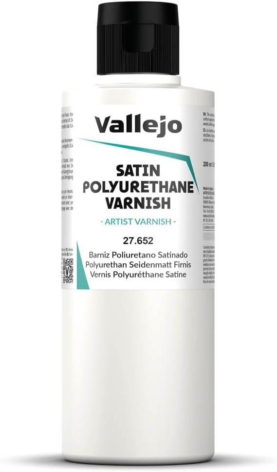 Vallejo 200 ml AV Polyurethane Satin Varnish