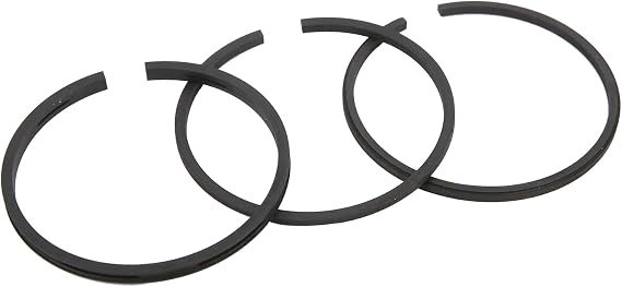 3Pcs Piston Ring Replacement Set for 48mm Air Compressor Pump Durable Sealing Rings Compatible with Outstanding 1P 2.5P 3P Pneumatic Drive Components Maintenance Parts